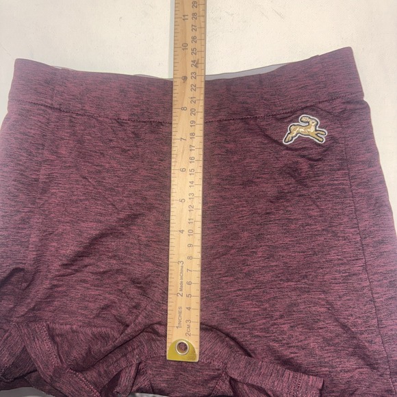 Tracksmith Athletic Gym Running Biker Short Red Tights Women's Size Medium - Picture 8 of 9